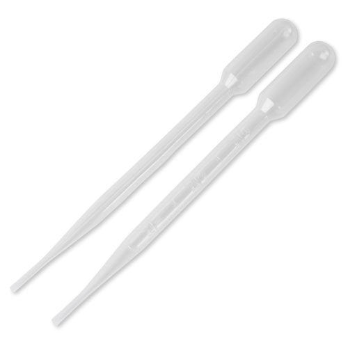 Transfer Pipette 3.0ml Graduated Large Bulb 155mm Case of 5000