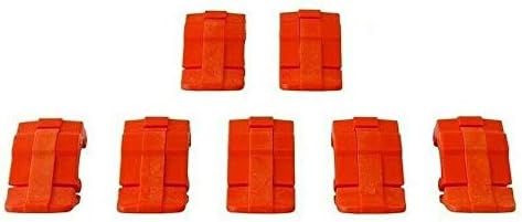 7 Orange Replacement Latches for Pelican 1630 1660 1690 Cases