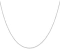 10k Gold .42mm Carded Curb Chain Necklace - Elegant Design