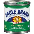Eagle Brand Fat Free Sweetened Condensed Milk for Delicious Desserts