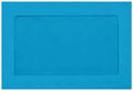 6 x 9 Full Face Window Envelopes Pool Blue - Professional Mailers