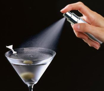Stainless Steel Martini Atomizer Set | Elegant Dry Martini Sprayer