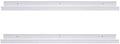 AZSKY 48ftin White Picture Ledge Shelf Set of 2 for Home