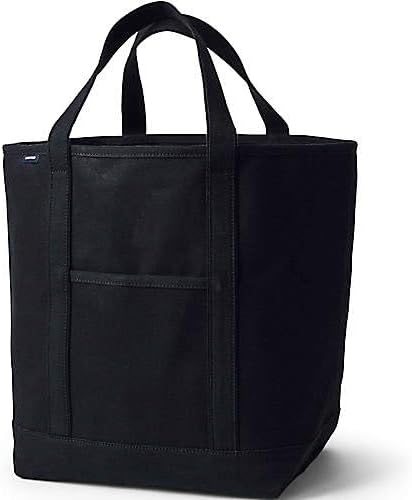 Durable Lands' End Open Top Canvas Tote Bag for All Occasions