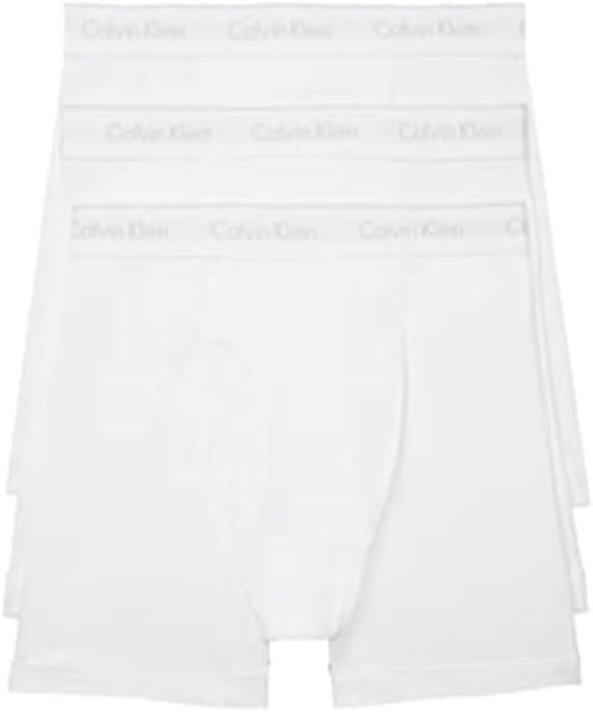 Calvin Klein Mens Cotton Classics Boxer Briefs for Ultimate Comfort