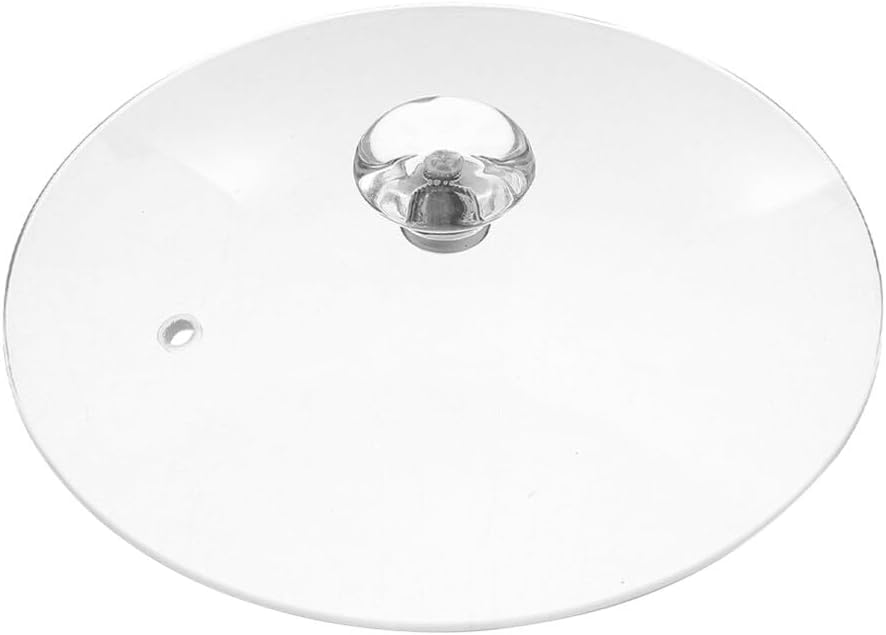 ABOOFAN Universal Glass Splatter Cover - Mess-Free Cooking!