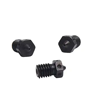 4pcs Hardened Steel Nozzles for 3D Printing with V6 Hotend