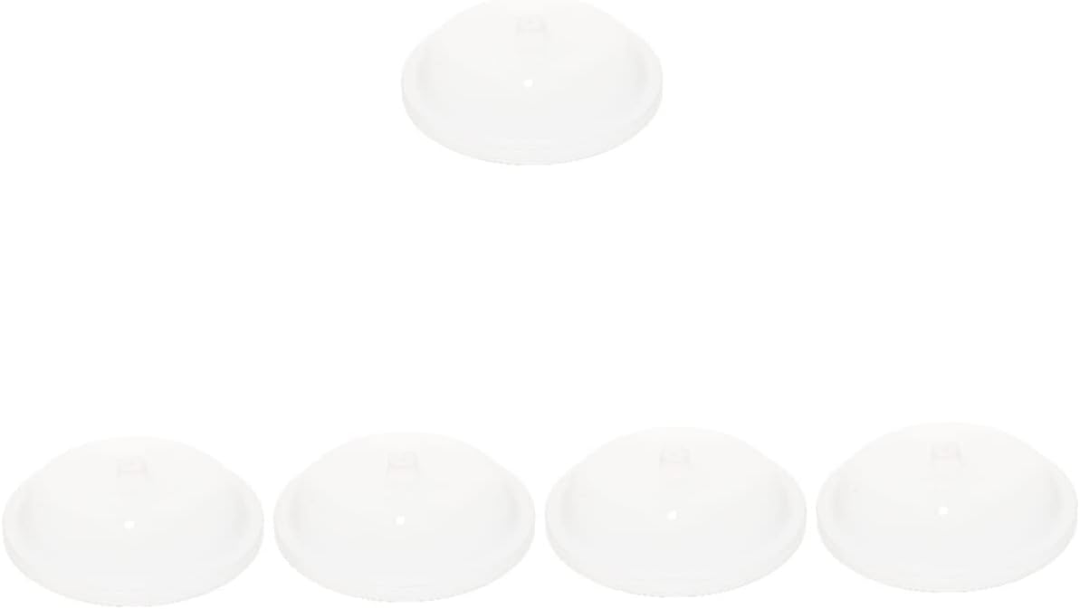 KICHOUSE 5pcs Magnetic Microwave Splatter Cover - Seal in Freshness!