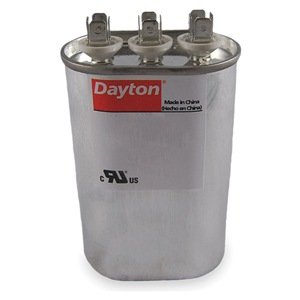 Motor Dual Run Capacitor 30/5 MFD 370V Oval for Efficient Performance