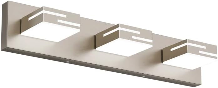 LED Modern Bathroom Vanity Light Fixtures with Dimmable Brightness