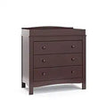 Graco Noah Dresser 3-Drawer Chest with Changing Topper - Espresso