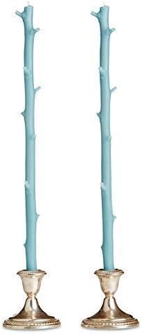 Stick Candles Pair - Natural Beeswax for Elegant Home Decor