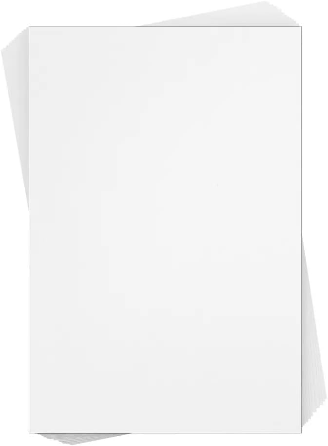 Reskid White Cardstock Thick Paper for Crafting and Printing
