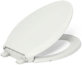 KOHLER Cachet ReadyLatch Elongated Toilet Seat - Quiet-Close Comfort