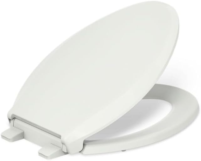 KOHLER Cachet ReadyLatch Elongated Toilet Seat with Quiet-Close