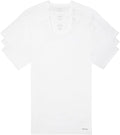 Cotton Classic 3-Pack Slim Undershirts for Men - Lightweight Comfort