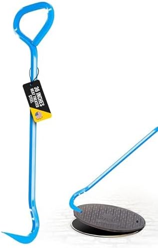 Durable 36-Inch Manhole Hook for Efficient Lifting Tasks