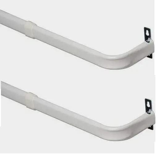 Yafa Home Fashion Heavy Duty Adjustable Curtain Rod for Windows