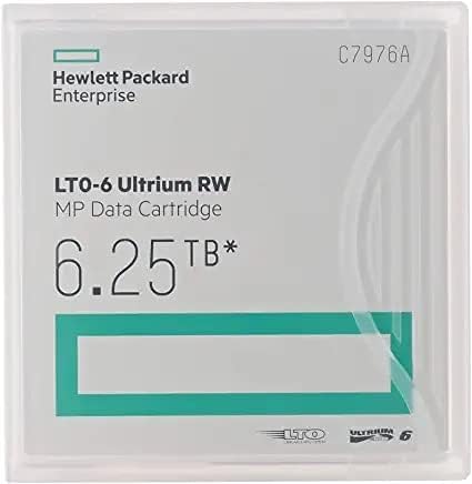 Hpe 10 Pack LTO 6 Ultrium Data Cartridge for Reliable Storage