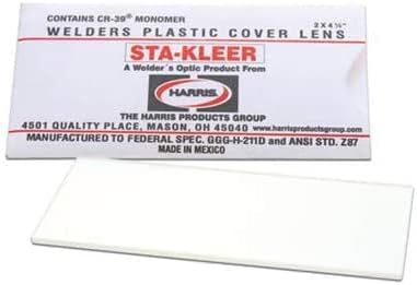 Harris Welding Helmet Clear Lens Covers: 10 Pack for Ultimate Protection!