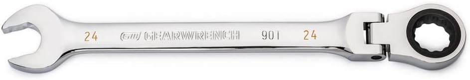GEARWRENCH 24mm Flex Head Ratcheting Combination Wrench Review