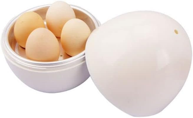 Effortless 4-Egg Microwave Egg Boiler