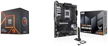 AMD Ryzen 9 7900X Processor with TUF Gaming X870-PLUS WiFi