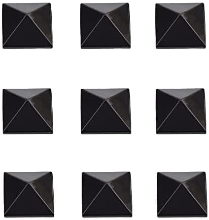 RaceWax Metal Pyramid Studs Stomp Pad Set - Enhanced Traction