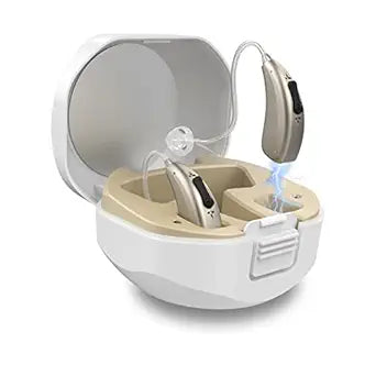 Rechargeable Hearing Aids for Seniors with Noise Cancelling