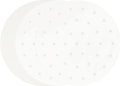 HANWER 100 PCS 10 Bamboo Steamer Liners, White Anti-Stick Paper