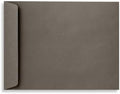 LUXPaper 9 x 12 Open End Envelopes Smoke Gray - Pack of 1000