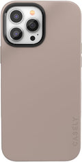 Casely iPhone 13 Pro Case Compatible with MagSafe - Taupe on Nude