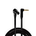 Right Angle XLR Female to 1/4 TRS Cable - 30 Feet Long