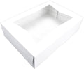 Southern Champion Tray 24343 Paperboard White Window Bakery Box