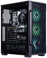Velztorm Fultix Custom Built Gaming Desktop PC for Gamers