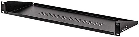 NavePoint 1U Rack Mount Keyboard Shelf - Space-Saving Solution