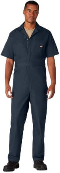 Dickies Mens Short Sleeve Coveralls - Durable, Comfortable Workwear
