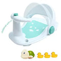 Baby Bath Seat for Sit Up Shower Chair - Adjustable Back Support