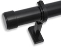 BlastHome Non-Adjustable Luxury Extra Long Curtain Rod, 16 ft - No Sag