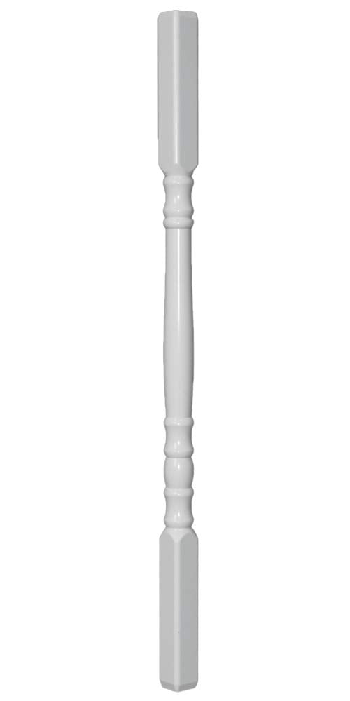Colonial Baluster White PVC Spindle Picket for Fences and Decks