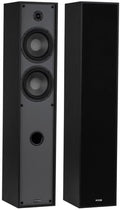 T65 Floor-Standing Tower Speakers Black - Room-Filling Bass