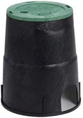 Orbit Round Sprinkler System Valve Box - Durable 6-in Valve Protection