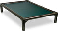 Kuranda Chewproof Dog Bed Walnut PVC 35in x 23in - Heavy Duty Forest