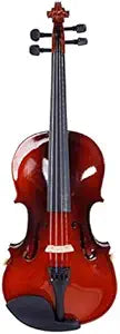 Glarry 1/4 Acoustic Violin Set with Case, Bow, and Rosin