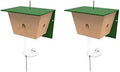 Bee Traps for Outside Carpenter Bee Trap 2 Pack - Effective Outdoor