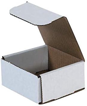Secure Seal Shipping Boxes - Durable 4x4x2 in Mailers for All Needs