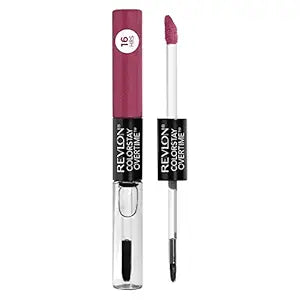 Liquid Lipstick with Clear Lip Gloss by Revlon for All-Day Wear