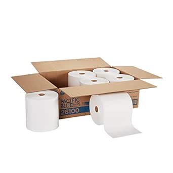 Georgia-Pacific Blue Select Recycled Paper Towel Rolls for Durability