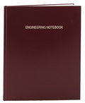 Engineering Notebook - Burgundy Hardbound 168 Pages (.25ft')