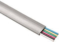 6-Conductor Flat Modular Telephone Cable 250 ft - Reliable Line Cord